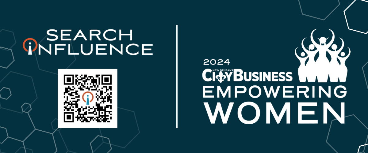 Company logo for Search Influence and the New Orleans